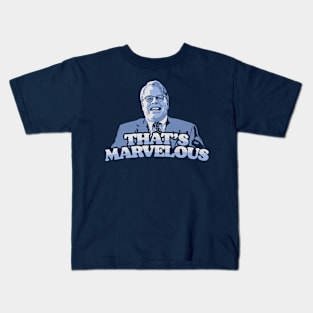 That's Marvelous - Brandt From Mr Lebowski's Office Big Lebowski Bunny Quote Kids T-Shirt